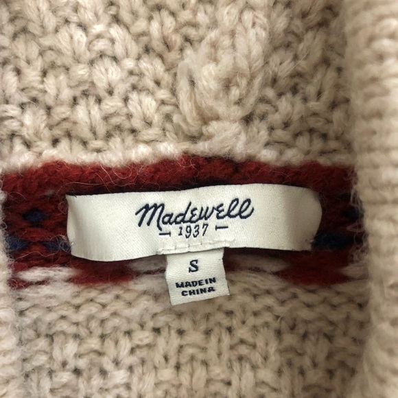 SOLD Madewell Sweater - Picture 15 of 16